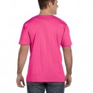 Men's Fine Jersey T-Shirt - VINTAGE INDIGO - L HOT PINK M