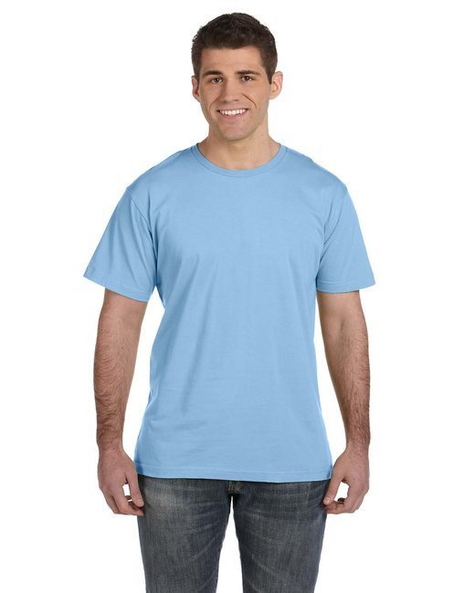 Men's Fine Jersey T-Shirt - VINTAGE INDIGO - L LIGHT BLUE 2XL
