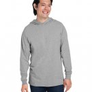 Men's HD Cotton? Jersey Hooded T-Shirt - SAFETY ORANGE - S ATHLETIC HEATHER 2XL
