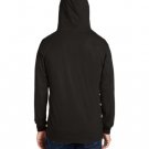 Men's HD Cotton? Jersey Hooded T-Shirt - SAFETY ORANGE - S BLACK INK S