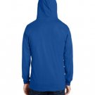 Men's HD Cotton? Jersey Hooded T-Shirt - SAFETY ORANGE - S ROYAL M