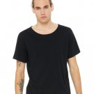Men's Jersey Raw Neck T-Shirt - MILITARY GREEN - S BLACK S