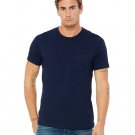 Men's Jersey Short-Sleeve Pocket T-Shirt - BLACK - S NAVY M