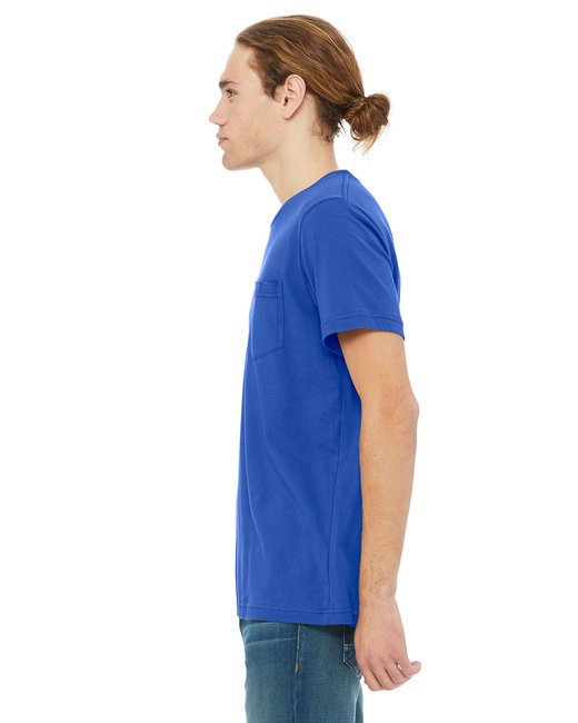 Men's Jersey Short-Sleeve Pocket T-Shirt - BLACK - S TRUE ROYAL 2XL