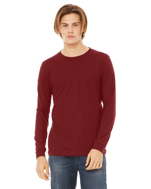 Unisex Jersey Long-Sleeve T-Shirt - RED - S CARDINAL M