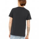 Unisex Jersey Short-Sleeve V-Neck T-Shirt - TRUE ROYAL - XS DARK GREY L