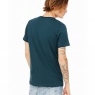 Unisex Jersey Short-Sleeve V-Neck T-Shirt - TRUE ROYAL - XS DEEP TEAL L