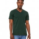 Unisex Jersey Short-Sleeve V-Neck T-Shirt - TRUE ROYAL - XS FOREST L