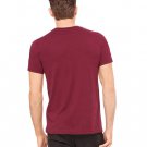 Unisex Jersey Short-Sleeve V-Neck T-Shirt - TRUE ROYAL - XS MAROON 2XL