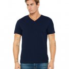 Unisex Jersey Short-Sleeve V-Neck T-Shirt - TRUE ROYAL - XS NAVY M