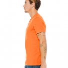 Unisex Jersey Short-Sleeve V-Neck T-Shirt - TRUE ROYAL - XS ORANGE 3XL