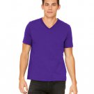 Unisex Jersey Short-Sleeve V-Neck T-Shirt - TRUE ROYAL - XS TEAM PURPLE 2XL