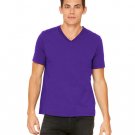Unisex Jersey Short-Sleeve V-Neck T-Shirt - TRUE ROYAL - XS TEAM PURPLE XS