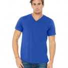 Unisex Jersey Short-Sleeve V-Neck T-Shirt - TRUE ROYAL - XS TRUE ROYAL S