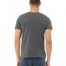 Unisex Made In The USA Jersey T-Shirt - ATHLETIC HEATHER - 2XL ASPHALT M