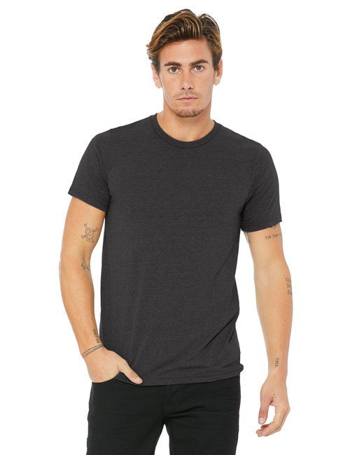 Unisex Made In The USA Jersey T-Shirt - ATHLETIC HEATHER - 2XL DARK GRY HEATHER M