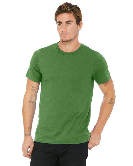 Unisex Made In The USA Jersey T-Shirt - ATHLETIC HEATHER - 2XL LEAF L