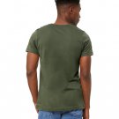 Unisex Made In The USA Jersey T-Shirt - ATHLETIC HEATHER - 2XL MILITARY GREEN XS