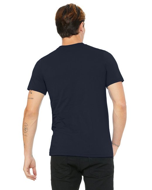 Unisex Made In The USA Jersey T-Shirt - ATHLETIC HEATHER - 2XL NAVY XS