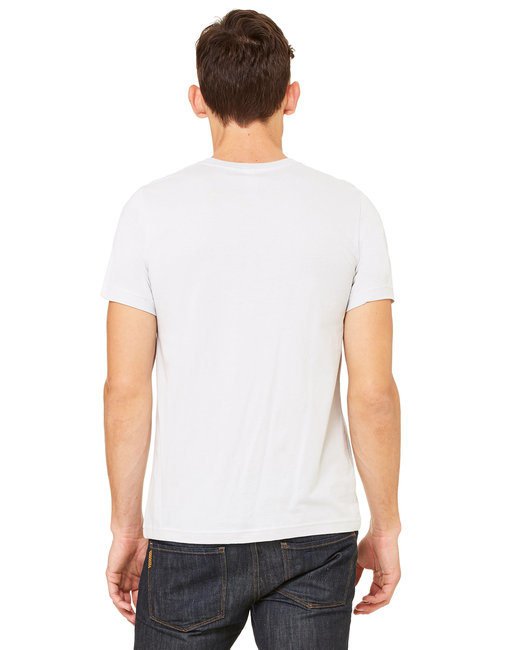 Unisex Made In The USA Jersey T-Shirt - ATHLETIC HEATHER - 2XL SILVER M