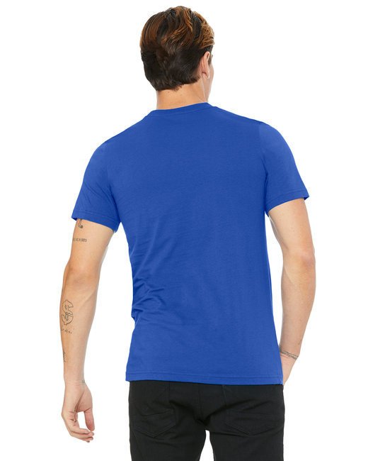 Unisex Made In The USA Jersey T-Shirt - ATHLETIC HEATHER - 2XL TRUE ROYAL 3XL