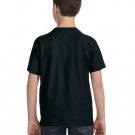 Youth Fine Jersey T-Shirt - VINTAGE BURGUNDY - XS BLACK L