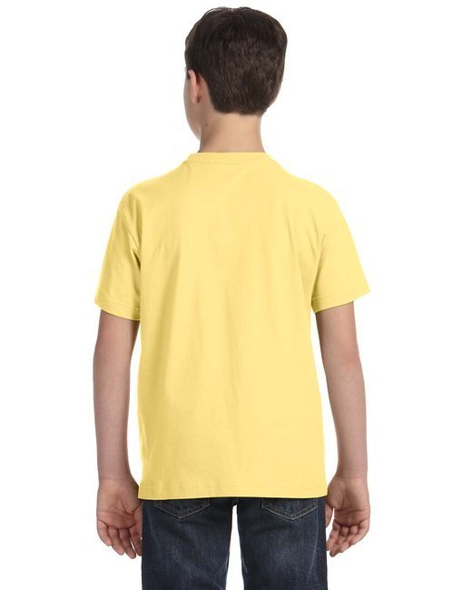 Youth Fine Jersey T-Shirt - VINTAGE BURGUNDY - XS BUTTER L