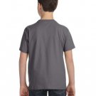 Youth Fine Jersey T-Shirt - VINTAGE BURGUNDY - XS CHARCOAL L