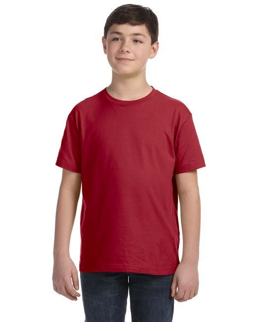 Youth Fine Jersey T-Shirt - VINTAGE BURGUNDY - XS GARNET XS