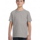 Youth Fine Jersey T-Shirt - VINTAGE BURGUNDY - XS HEATHER M