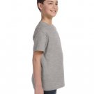 Youth Fine Jersey T-Shirt - VINTAGE BURGUNDY - XS HEATHER XS