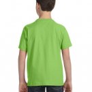 Youth Fine Jersey T-Shirt - VINTAGE BURGUNDY - XS KEY LIME L