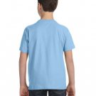 Youth Fine Jersey T-Shirt - VINTAGE BURGUNDY - XS LIGHT BLUE XL