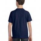 Youth Fine Jersey T-Shirt - VINTAGE BURGUNDY - XS NAVY M