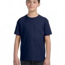 Youth Fine Jersey T-Shirt - VINTAGE BURGUNDY - XS NAVY S
