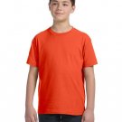 Youth Fine Jersey T-Shirt - VINTAGE BURGUNDY - XS ORANGE S