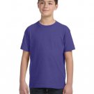 Youth Fine Jersey T-Shirt - VINTAGE BURGUNDY - XS PURPLE S