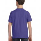 Youth Fine Jersey T-Shirt - VINTAGE BURGUNDY - XS PURPLE XL