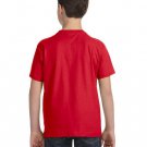 Youth Fine Jersey T-Shirt - VINTAGE BURGUNDY - XS RED M