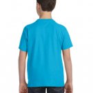 Youth Fine Jersey T-Shirt - VINTAGE BURGUNDY - XS TURQUOISE L