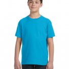 Youth Fine Jersey T-Shirt - VINTAGE BURGUNDY - XS TURQUOISE XL