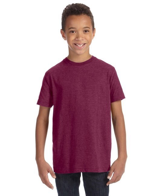Youth Fine Jersey T-Shirt - VINTAGE BURGUNDY - XS VINTAGE BURGUNDY XS