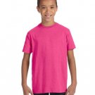 Youth Fine Jersey T-Shirt - VINTAGE BURGUNDY - XS VINTAGE HOT PINK L