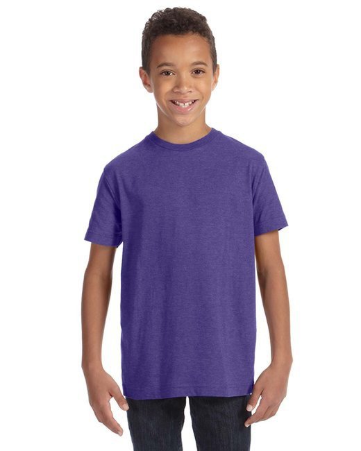 Youth Fine Jersey T-Shirt - VINTAGE BURGUNDY - XS VINTAGE PURPLE M