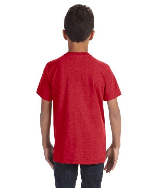 Youth Fine Jersey T-Shirt - VINTAGE BURGUNDY - XS VINTAGE RED XS