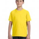 Youth Fine Jersey T-Shirt - VINTAGE BURGUNDY - XS YELLOW XL