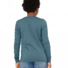 Youth Jersey Long-Sleeve T-Shirt - BLACK - S HTHR DEEP TEAL L