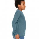 Youth Jersey Long-Sleeve T-Shirt - BLACK - S HTHR DEEP TEAL M