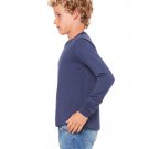 Youth Jersey Long-Sleeve T-Shirt - BLACK - S NAVY L