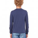 Youth Jersey Long-Sleeve T-Shirt - BLACK - S NAVY M
